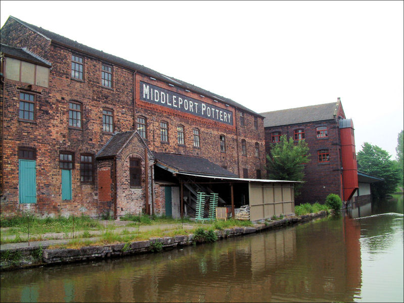 The Middleport Pottery on the Trent and Mersey Canal